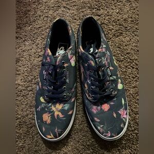 Floral vans